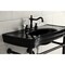 Kingston Brass KS1975BPL 8" Widespread Bathroom Faucet, Oil Rubbed Bronze KS1975BPL - alternate 4